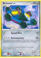 Carte Pokémon Bronzor 34/99 Peu commune Platinum Arceus