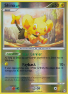 Carte Pokémon Shinx SH12 Rare Platinum Arceus