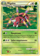 Carte Pokémon Migalos 15/123 Rare HeartGold & SoulSilver (JCC)