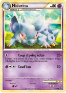Carte Pokémon Nidorina 45/102 Peu commune Triomphe