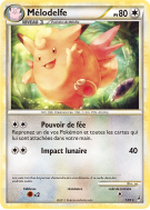 Carte Pokémon Mélodelfe 1/95 Holographique L'Appel des Légendes
