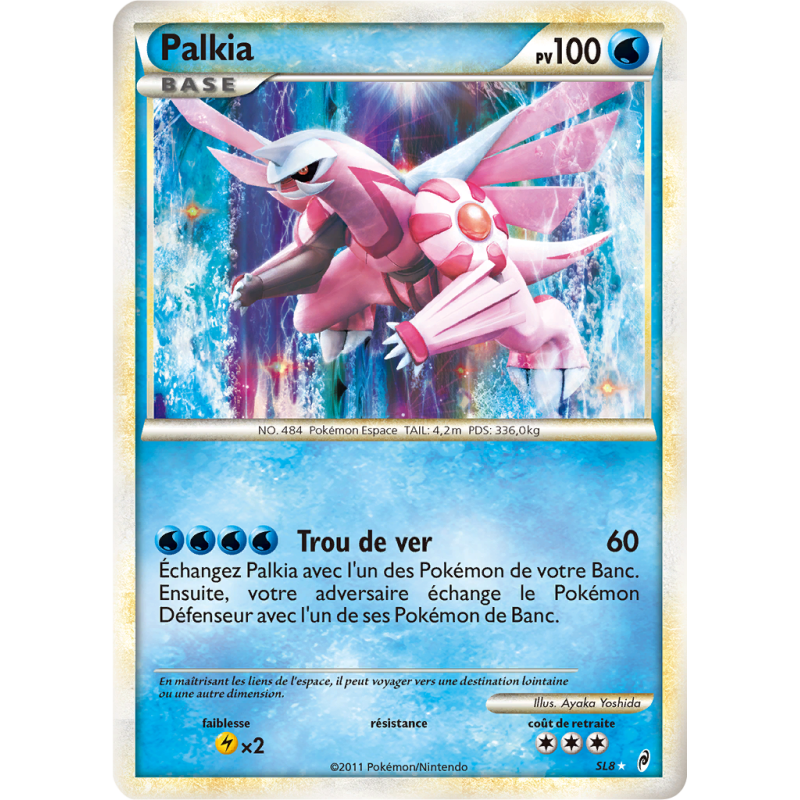 Carte Pokémon Palkia SL8 Holographique L'Appel des Légendes