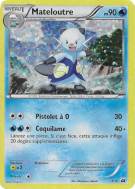 Carte Pokémon Mateloutre 5/12 Promo Collection McDonald's 2012