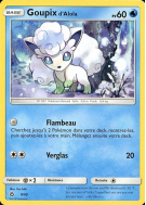 Carte Pokémon Goupix d'Alola 9/40 Promo Collection McDonald's 2018 (France)