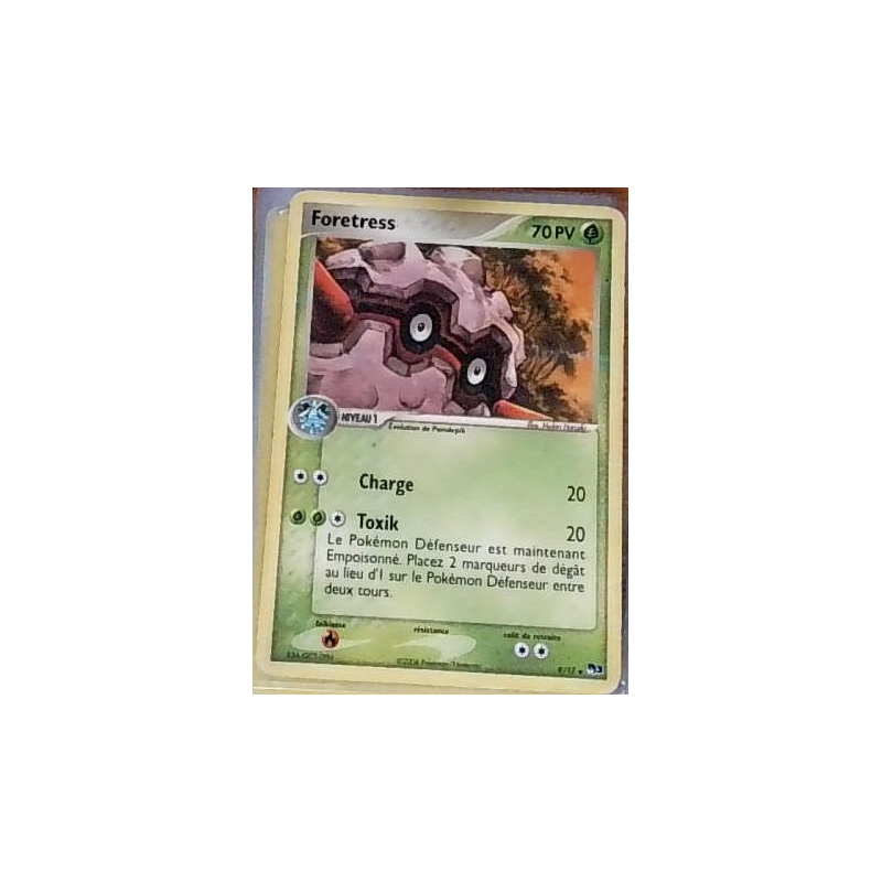 Carte Pokémon Foretress 9/17 Promo POP Série 3