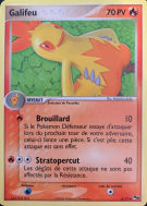 Carte Pokémon Galifeu 6/17 Promo POP Série 4
