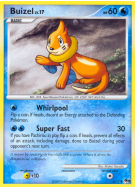 Carte Pokémon Buizel 6/17 Promo POP Série 9