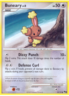 Carte Pokémon Buneary 12/17 Promo POP Série 9