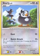 Carte Pokémon Starly 16/17 Promo POP Series 6