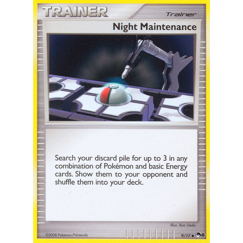 Carte Pokémon Night Maintenance 9/17 Promo POP Series 8