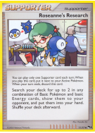 Carte Pokémon Roseanne's Research 11/17 Promo POP Series 8