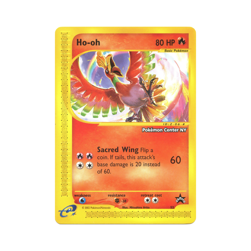 Carte Pokémon Ho-oh 52 Promo Wizards