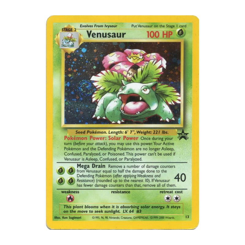 Carte Pokémon Venusaur 12/1 Promo Wizards