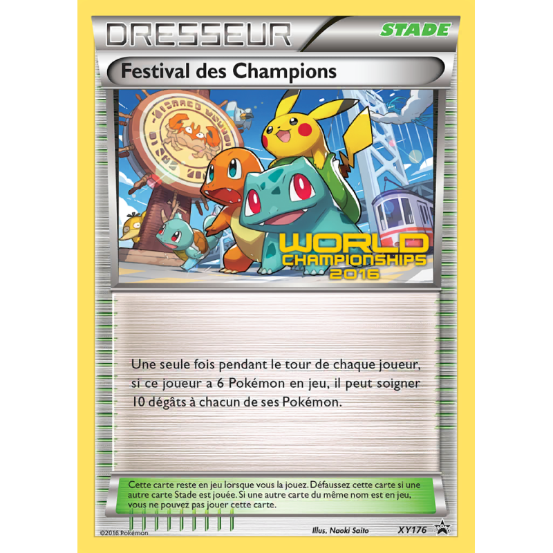 Carte Pokémon Festival des Champions XY176 Promo XY