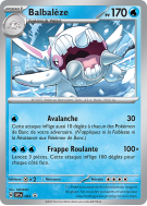 Carte Pokémon Balbalèze 63 Promo SV