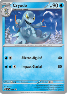 Carte Pokémon Cryodo 64 Promo SV