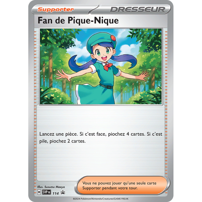 Carte Pokémon Fan de Pique-Nique 114 Promo SV