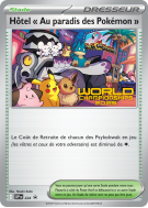 Carte Pokémon Hôtel « Au paradis des Pokémon » 224 Promo SV