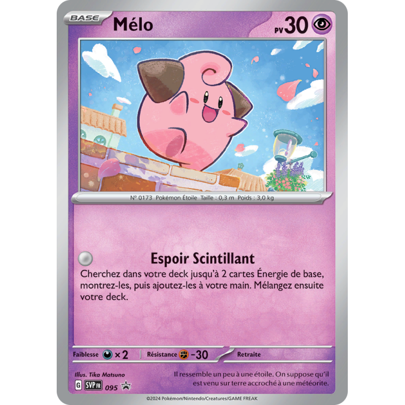 Carte Pokémon Mélo 95 Promo SV