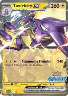 Carte Pokémon Toxtricity-ex 215 Promo SV