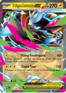 Carte Pokémon Méga-Zeraora-ex 027/084 Double rare Nuit Noire