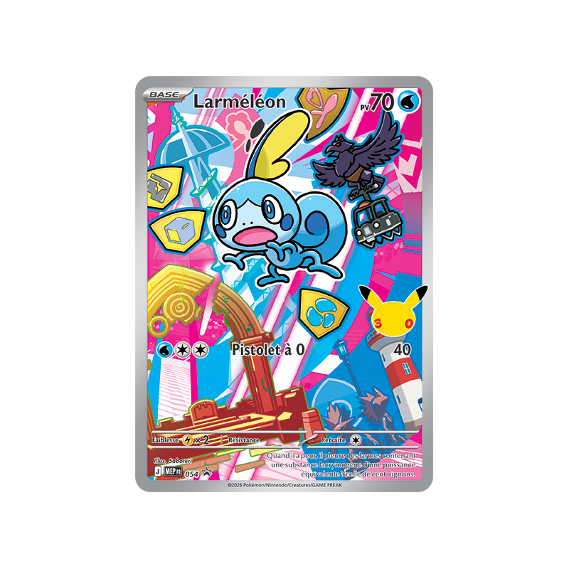 Carte Pokémon Larméléon 54 Promo ME