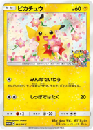 Carte Pokémon Japonaise Pikachu 224/SM-P SM-P Promotional